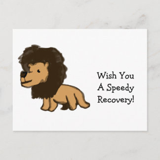 Lion Recovery Card Briefkaart