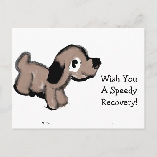 Lion Recovery Card Briefkaart (Voorkant)