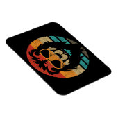 Lion Retro Style Magneet (Rechterzijde)