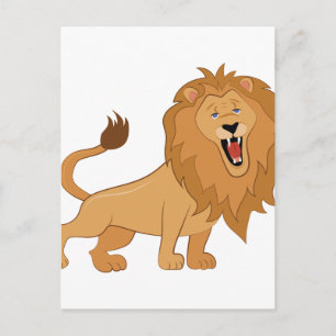 Lion Roar Briefkaart