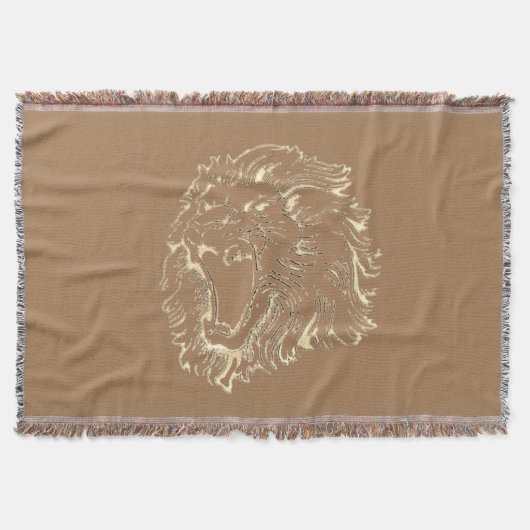 Lion Roar goot dekens Deken (Voorkant)