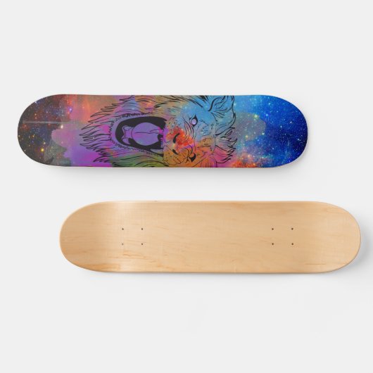 Lion Roar Skateboard (Horizontaal)