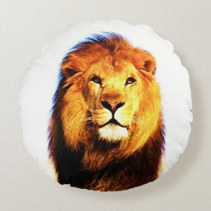Lion Rond Kussen