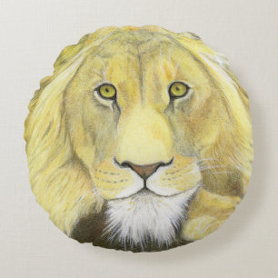 Lion Rond Kussen