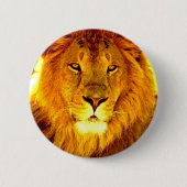 Lion Ronde Button 5,7 Cm (Voorkant)