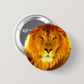 Lion Ronde Button 5,7 Cm (Voorkant /achterkant)