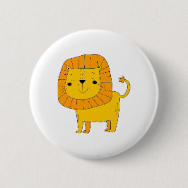 Lion Ronde Button 5,7 Cm