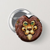 Lion Ronde Button 5,7 Cm (Voorkant /achterkant)