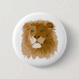 Lion Ronde Button 5,7 Cm
