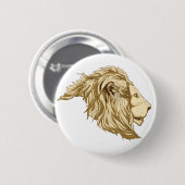 Lion Ronde Button 5,7 Cm (Voorkant /achterkant)