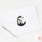 Lion Ronde Sticker (Envelop)
