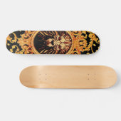 Lion Royalty Baroque Style Skateboard (Horizontaal)