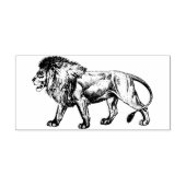 Lion Rubber Stamp Rubberstempel (Afrduk)