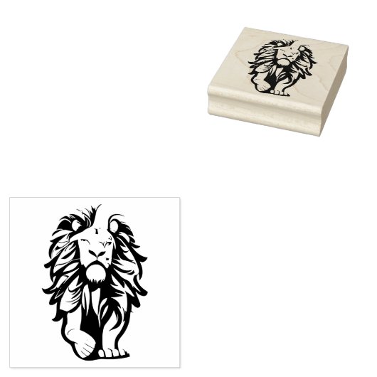 LION RUBBERSTEMPEL (Gestempeld)