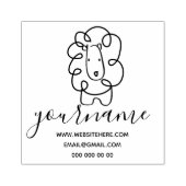 Lion Rubberstempel (Afrduk)