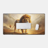 Lion Safari-Natuur Bureaumat (Keyboard & Muis)