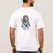 LION Samen zullen we winnen! Heren Basic T-Shirt (Achterkant)