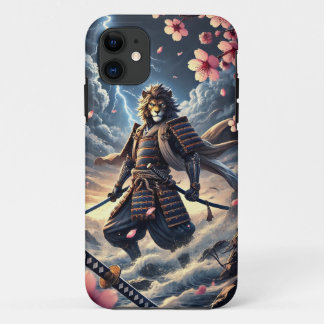 Lion Samurai Iphone hoesje