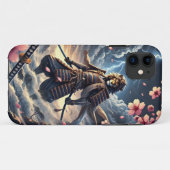 Lion Samurai Iphone hoesje (Achterkant (horizontaal))