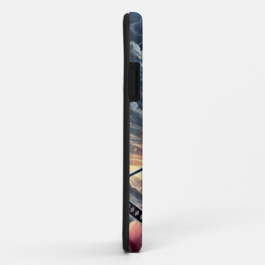 Lion Samurai Iphone hoesje (Achterkant/rechts)