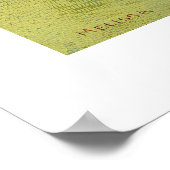 Lion schilder oorspronkelijke kunstrechter juriste poster (Hoek)