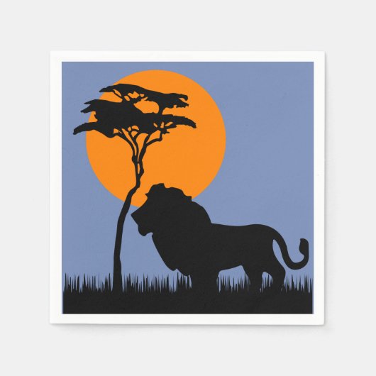 Lion Servet (Voorkant)