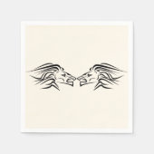 Lion servetten - Kies kleur (Voorkant)