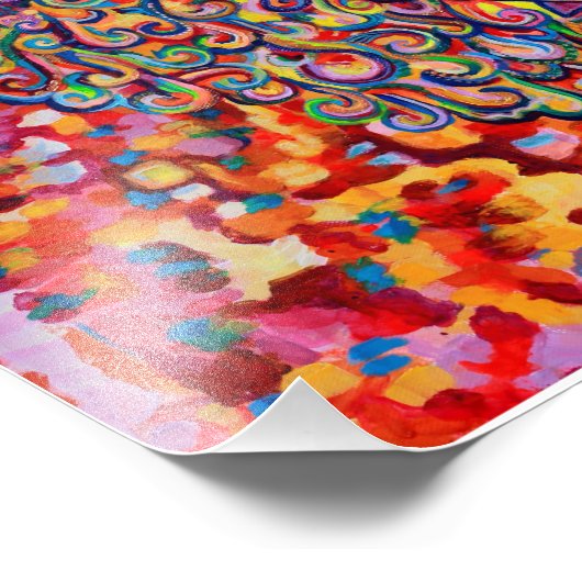 Lion Shema Foto Afdruk (Hoek)