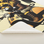 Lion Sherpa Blanket Sherpa Deken (3/4)