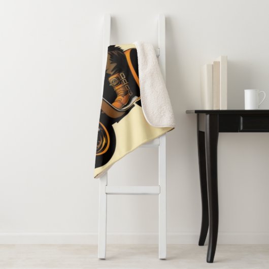 Lion Sherpa Blanket Sherpa Deken (In situ)