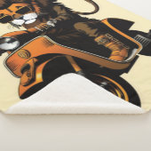 Lion Sherpa Blanket Sherpa Deken (3/4)
