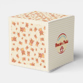 Lion Shisa Dessin Kawaï Japon (personaliseerbaar) Bedankdoosjes (Achterkant)