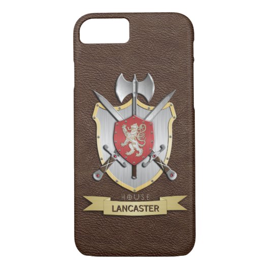 Lion Sigil Battle Crest Brown Case-Mate iPhone Case (Achterkant)