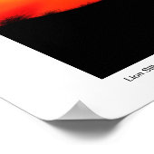 Lion Silhouette Poster (Hoek)