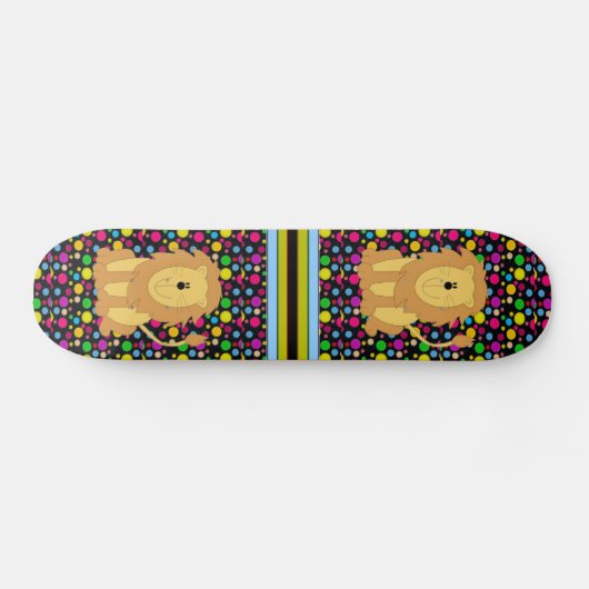 Lion Skateboard (Horizontaal)