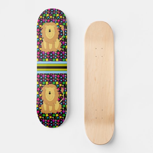 Lion Skateboard (Voorkant)