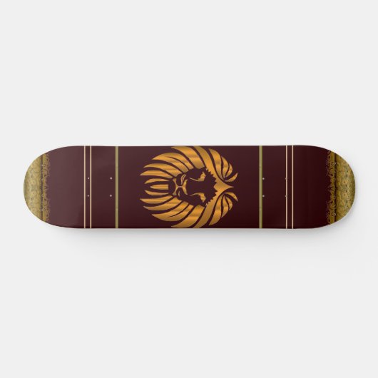 Lion Skateboard (Horizontaal)