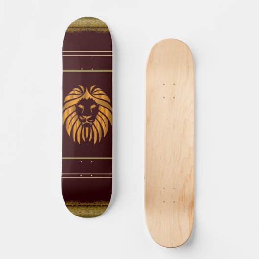 Lion Skateboard (Voorkant)