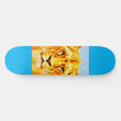 Lion Skateboard (Horizontaal)