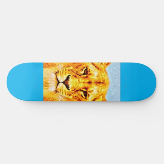 Lion Skateboard (Horizontaal)