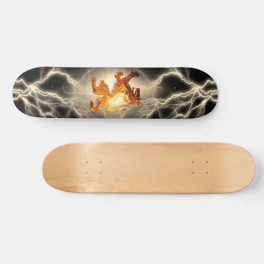 Lion Skateboard (Horizontaal)