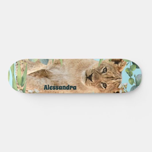 Lion Skateboard (Horizontaal)