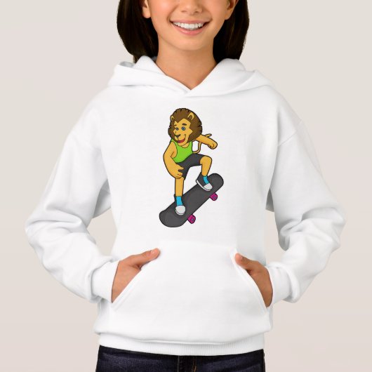 Lion Skater Skateboard (Voorkant)