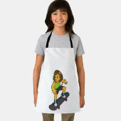 Lion Skater Skateboard Schort (Insitu)