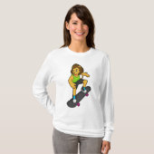 Lion Skater Skateboard T-shirt (Voorkant volledig)