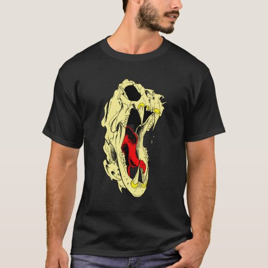 Lion Skull T-shirt (Voorkant)
