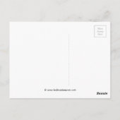 Lion slaapt vanavond in je armen briefkaart (Achterkant)