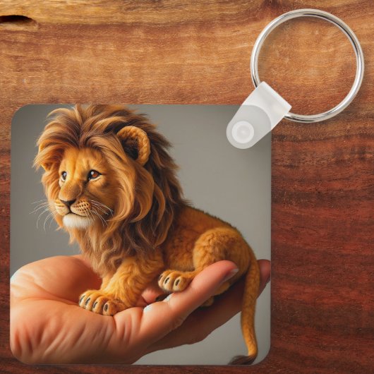 Lion Sleutelhanger (Achterkant)