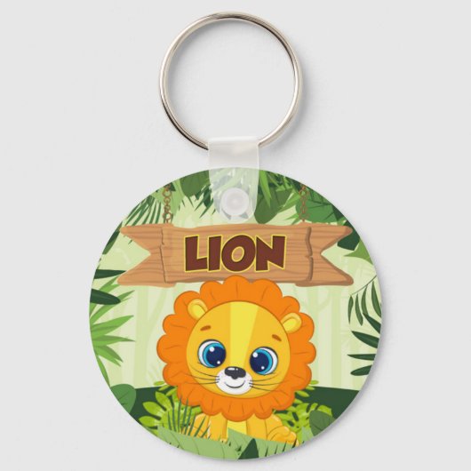 Lion Sleutelhanger (Voorkant)