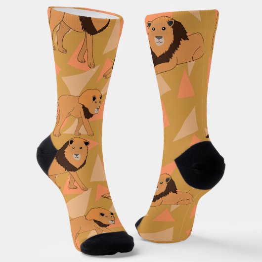 Lion Sokken (Gebogen)